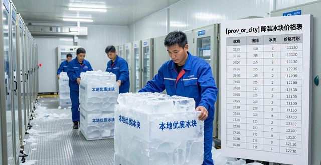 滨海降温冰块多少钱一吨？本地制冰厂报价来了